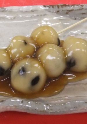 煎り黒大豆のみたらし団子-レシピのメイン写真