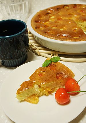 さくらんぼクラフティー-レシピのメイン写真