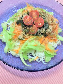 *夏に!!サラダ素麺*-レシピのメイン写真