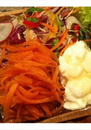 フレッシュチーズとニンジンサラダ-レシピのメイン写真