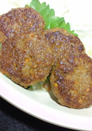 *合挽で!!簡単・照焼きつくね*-レシピのメイン写真