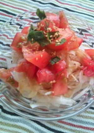 <覚書>そうめんサラダ-レシピのメイン写真