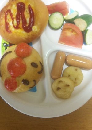 アンパンマンパン-レシピのメイン写真