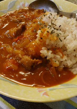 市販ルーで♪簡単美味しいハヤシライス-レシピのメイン写真