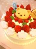 共立て♡２1ｃｍ型ふわふわスポンジケーキ