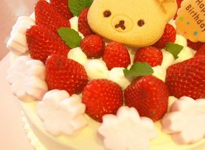 共立て♡２1ｃｍ型ふわふわスポンジケーキ-レシピのメイン写真