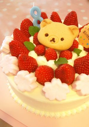 共立て♡２1ｃｍ型ふわふわスポンジケーキ-レシピのメイン写真
