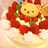 共立て♡２1ｃｍ型ふわふわスポンジケーキ