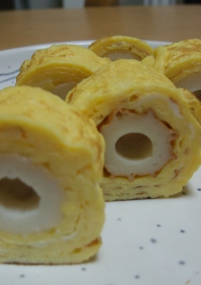 ちくわのロールたまご焼き-レシピのメイン写真