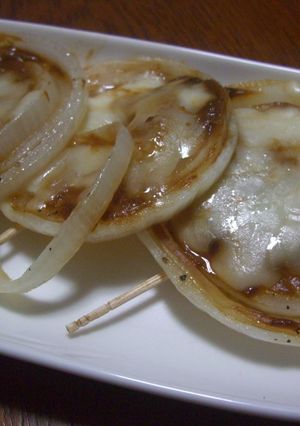 タマネギの味噌チーズ焼き-レシピのメイン写真