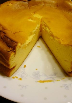 ベイクドチーズケーキ-レシピのメイン写真