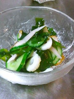 新生姜で竹輪ときゅうりの酢の物-レシピのメイン写真