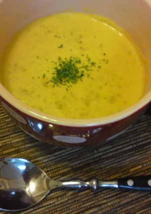 お鍋で♪ツブツブかぼちゃスープ-レシピのメイン写真