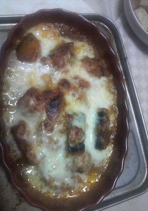 簡単かぼちゃのキーマカレーグラタン-レシピのメイン写真