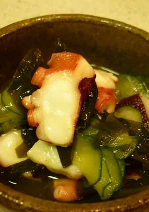 旨いっ酢ッ！たこ＆胡瓜＆ワカメの酢の物☆-レシピのメイン写真