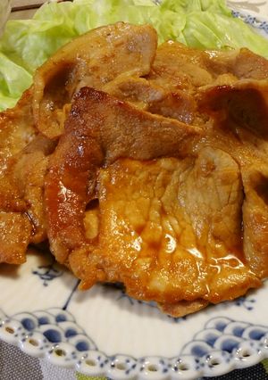 私んちの♡簡単豚肉生姜焼き-レシピのメイン写真