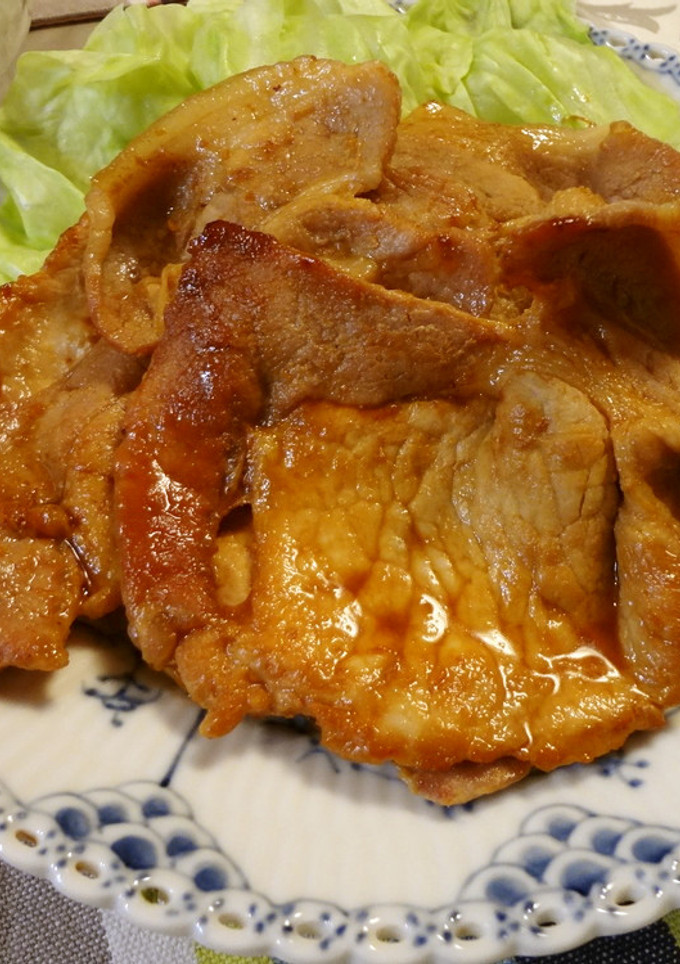 私んちの♡簡単豚肉生姜焼き-レシピのメイン写真