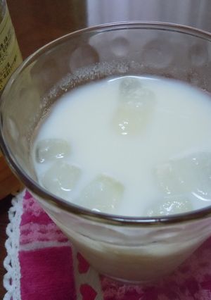 ゆず茶(ジャム)ミルクヨーグルトドリンク-レシピのメイン写真