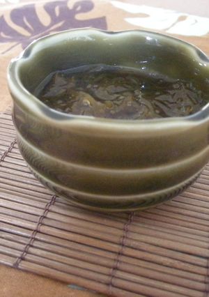 生もずくで…自家製タレでもずく酢-レシピのメイン写真