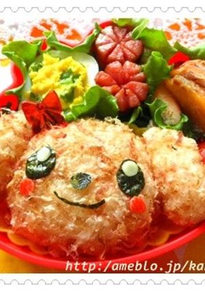 【キャラ弁】トイプードルのお弁当-レシピのメイン写真