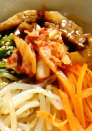 焼き肉のたれで簡単ビビンバ丼(￠ω￠)-レシピのメイン写真