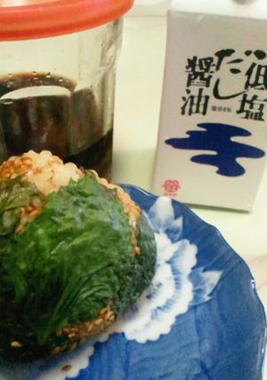 大葉の大蒜だし醤油（しょっぱすぎない）-レシピのメイン写真
