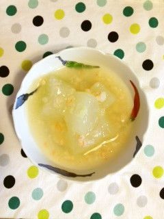 冬瓜の海老そぼろあん-レシピのメイン写真