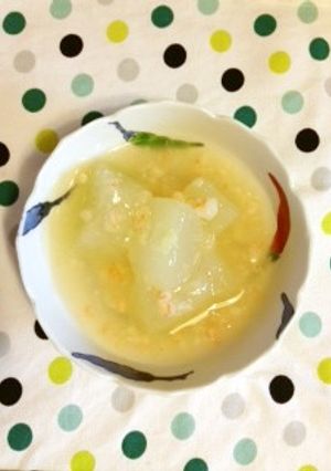 冬瓜の海老そぼろあん-レシピのメイン写真