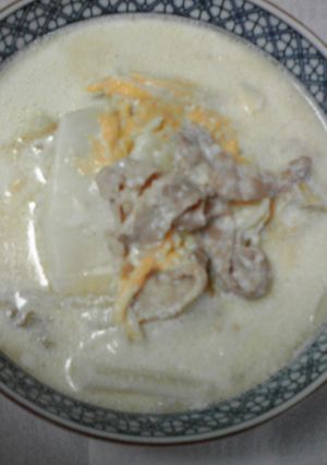 白菜と牛小間肉のスープ-レシピのメイン写真