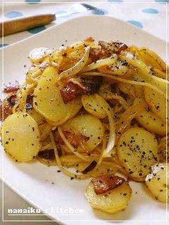 旨い!ジャーマンポテトパスタ-レシピのメイン写真