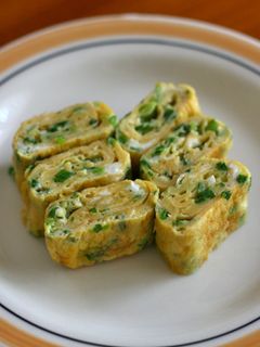ねぎたっぷりの甘い卵焼き-レシピのメイン写真