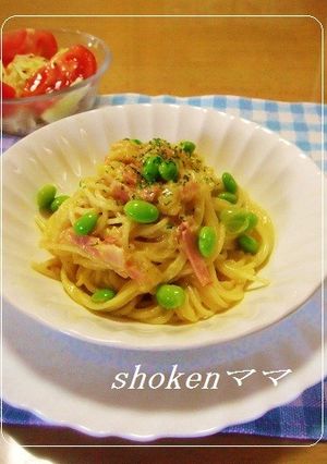＊枝豆とクリームコーンの冷製パスタ♪＊-レシピのメイン写真