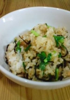 手軽に美味しい☆塩こんぶチャーハン-レシピのメイン写真