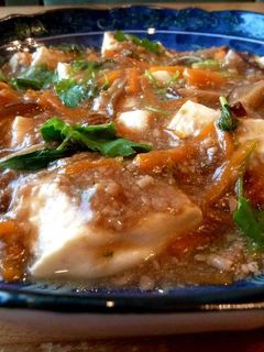 簡単★くずし豆腐の鶏そぼろあんかけ-レシピのメイン写真