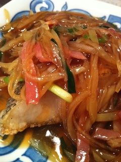 白身魚のじゃが芋あんかけ-レシピのメイン写真