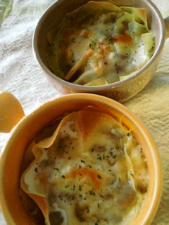 しゅうまいの皮de*カレーラザニア-レシピのメイン写真