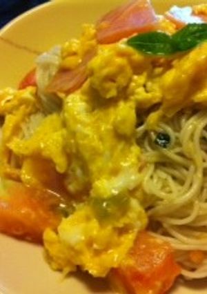 汁なしお茶漬けそうめん♪イタリアン-レシピのメイン写真