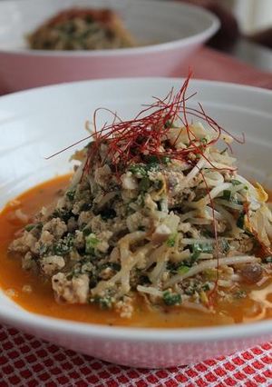 夏はこれ！　野菜たっぷり坦坦麺-レシピのメイン写真