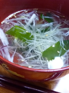 ∞∞∞ 自然食卓 わかめスープ ∞∞∞-レシピのメイン写真
