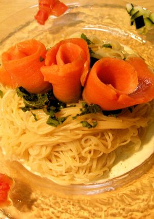クリーミー na そうめん-レシピのメイン写真
