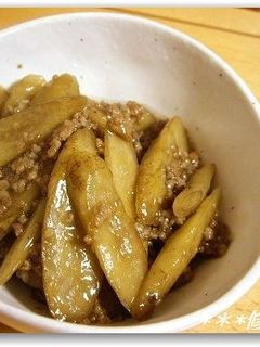 牛蒡の炒め煮-レシピのメイン写真