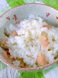 夏向け! サッパリ”新生姜ご飯”-レシピのメイン写真
