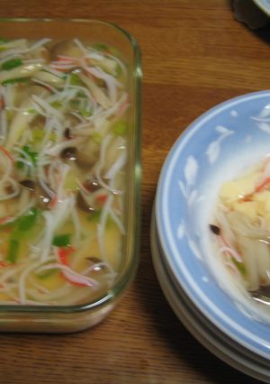 大きいあんかけたまご豆腐（茶碗蒸し）-レシピのメイン写真