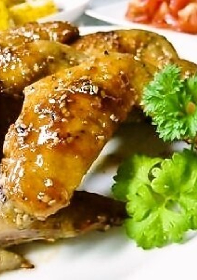 簡単・手羽先の甘辛揚げ焼き-レシピのメイン写真