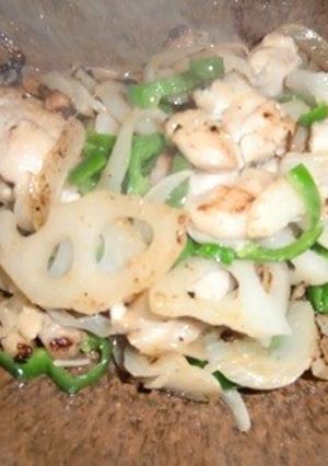 チキンと残り物野菜でオリーブオイルやき-レシピのメイン写真