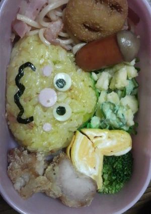 キャラ弁カレーパンマン-レシピのメイン写真