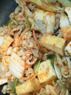 豚肉と厚揚げのキムチ炒め-レシピのメイン写真