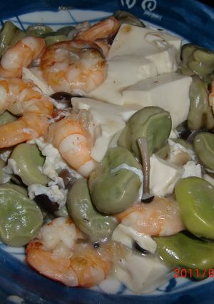 えびとそら豆の中華風煮炒め-レシピのメイン写真