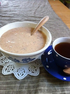 朝食に♪冷んやり☆美肌スムージー-レシピのメイン写真