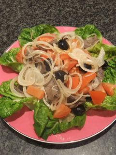 さっぱり!牛肉のトマト和え-レシピのメイン写真